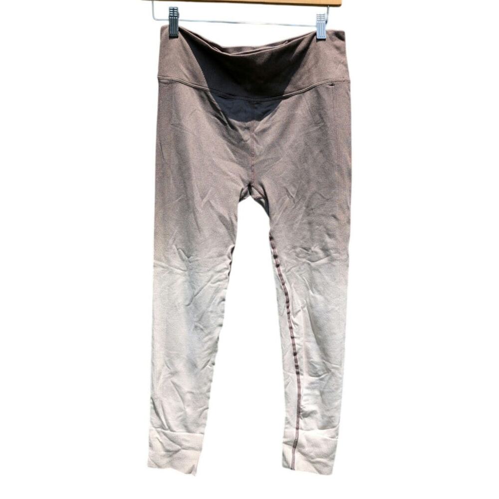 Harmony and Balance ombre leggings high waisted L yoga workout athletic bohemian